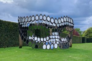 [Joana Vasconcelos][0], _I’ll Be Your Mirror_ (2018). Yorkshire Sculpture Park, United Kingdom. Photo: Georges Armaos.  


[0]: https://ocula.com/artists/joana-vasconcelos/